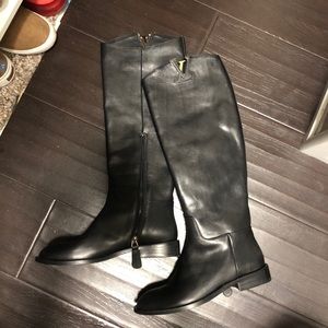 Black Leather Heritage Boots